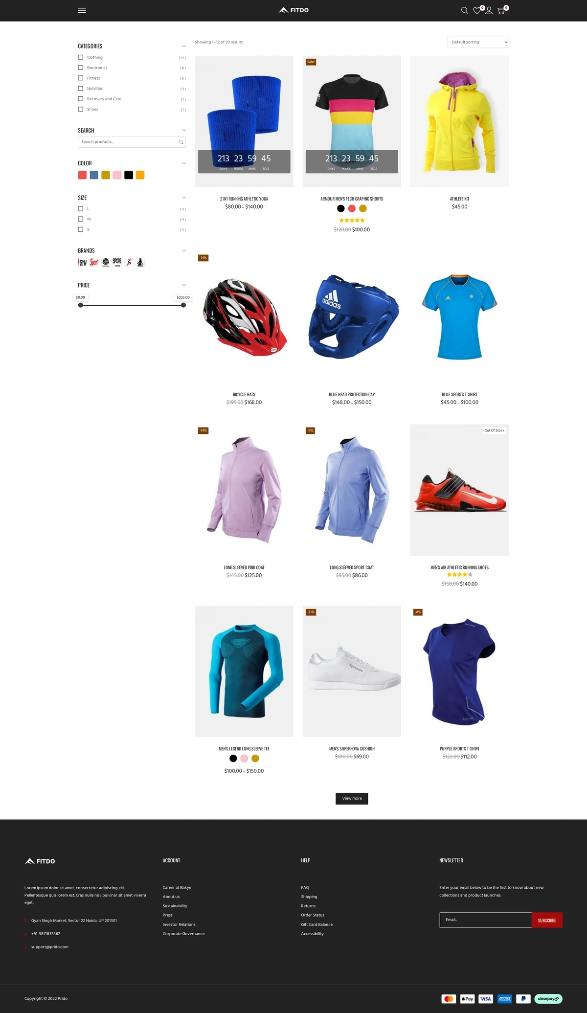 Fitdo New Pro 02 Shop