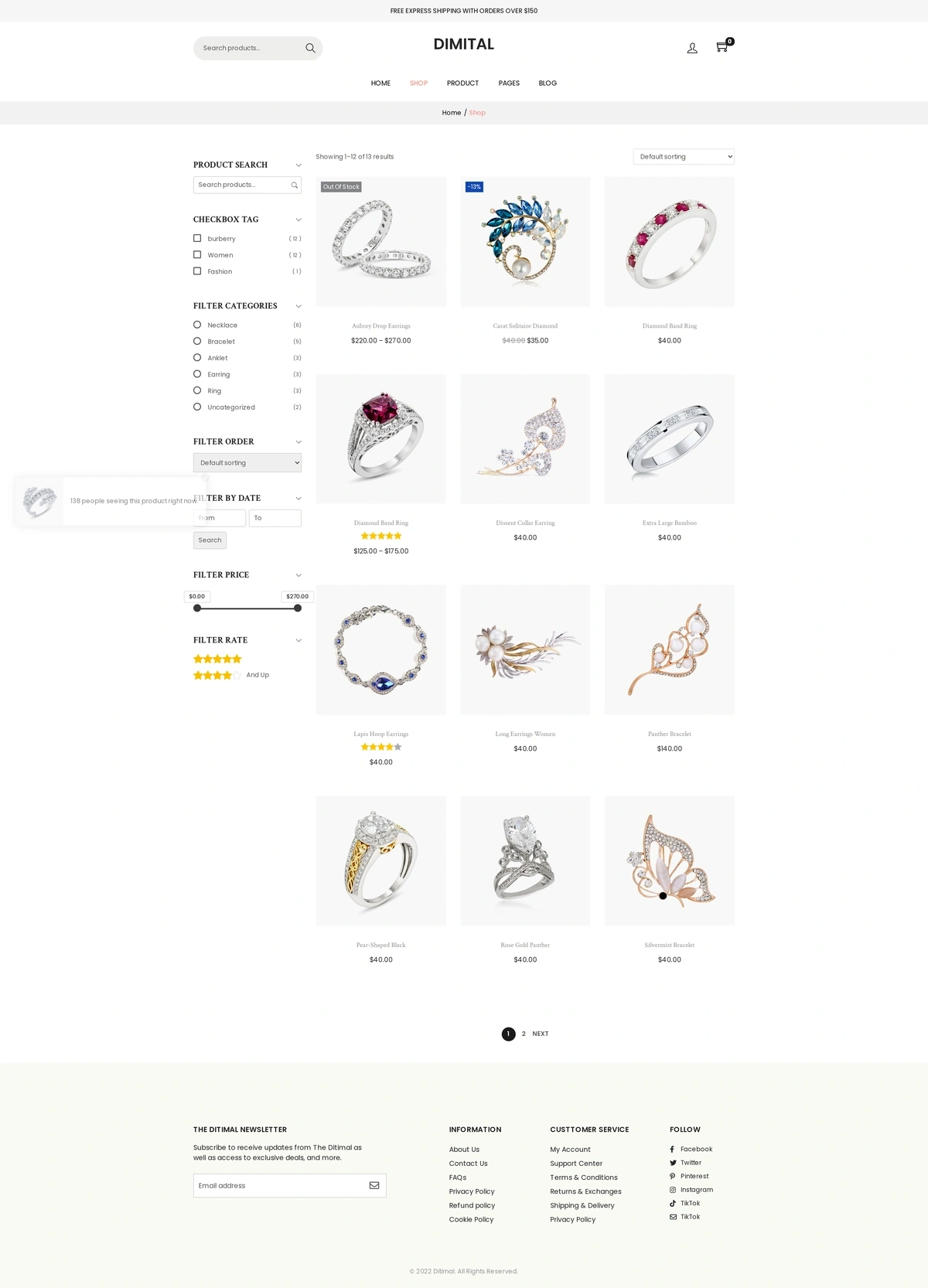 Ditimal Food Store New Pro 02 Shop