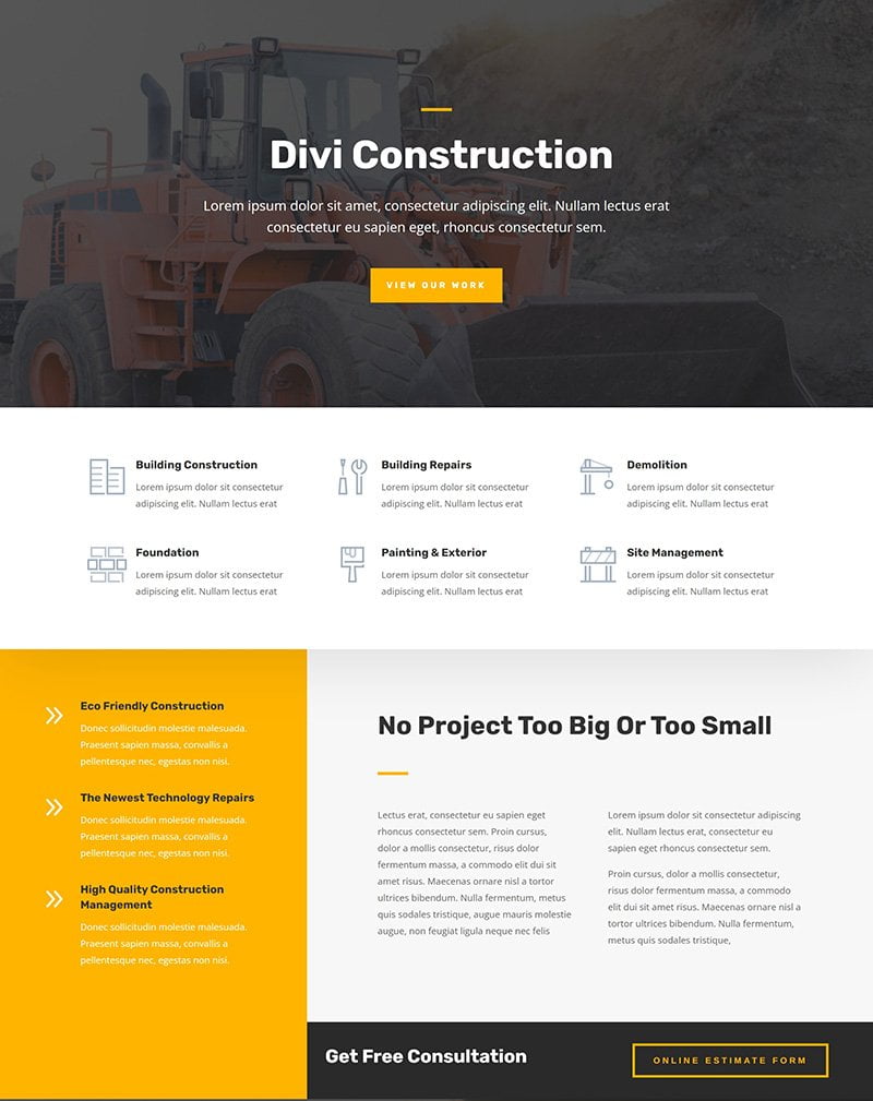 construction company