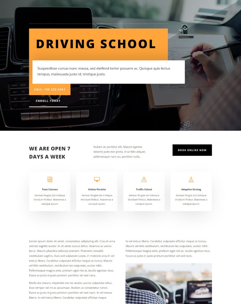 driving school