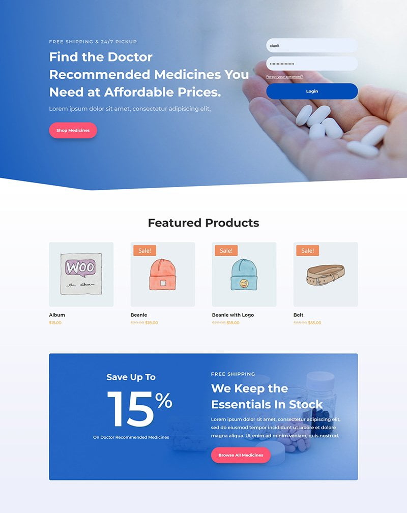 pharmacy