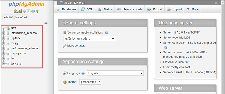 如何修复WordPress网站的数据库 4 phpMyAdmin select db