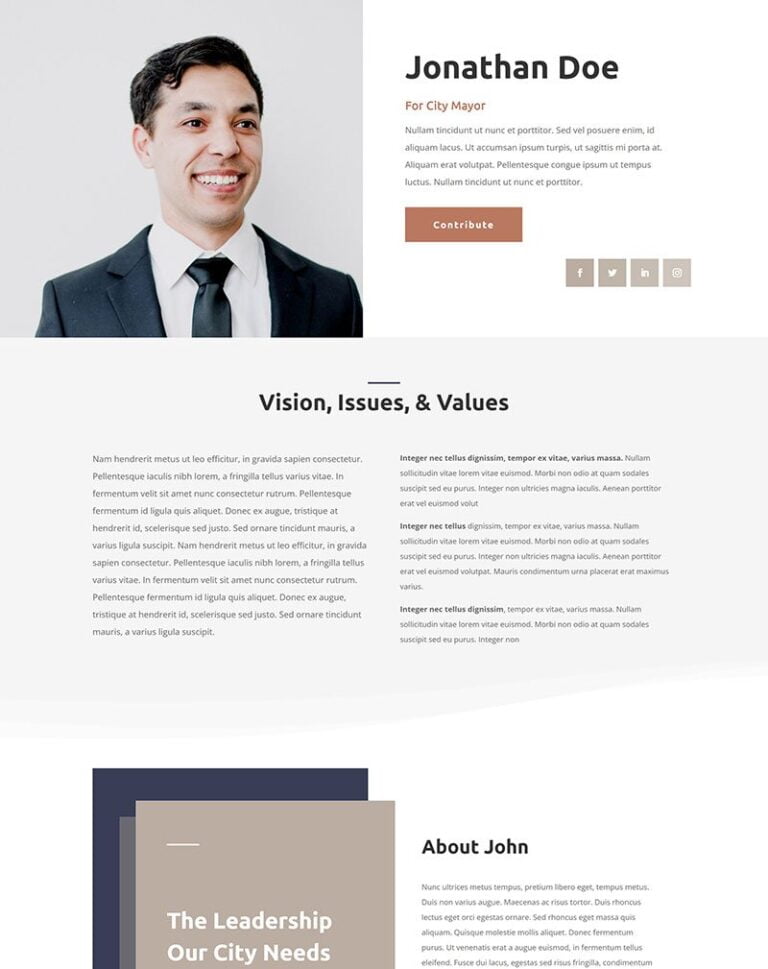 political candidate