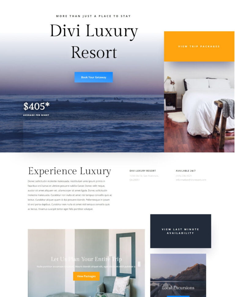 resort