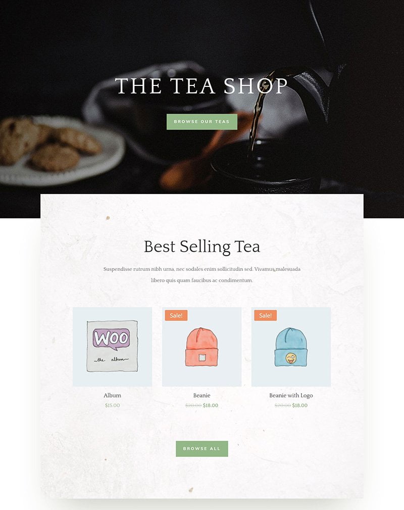tea shop
