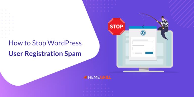 how to stop wordpress user registration spam