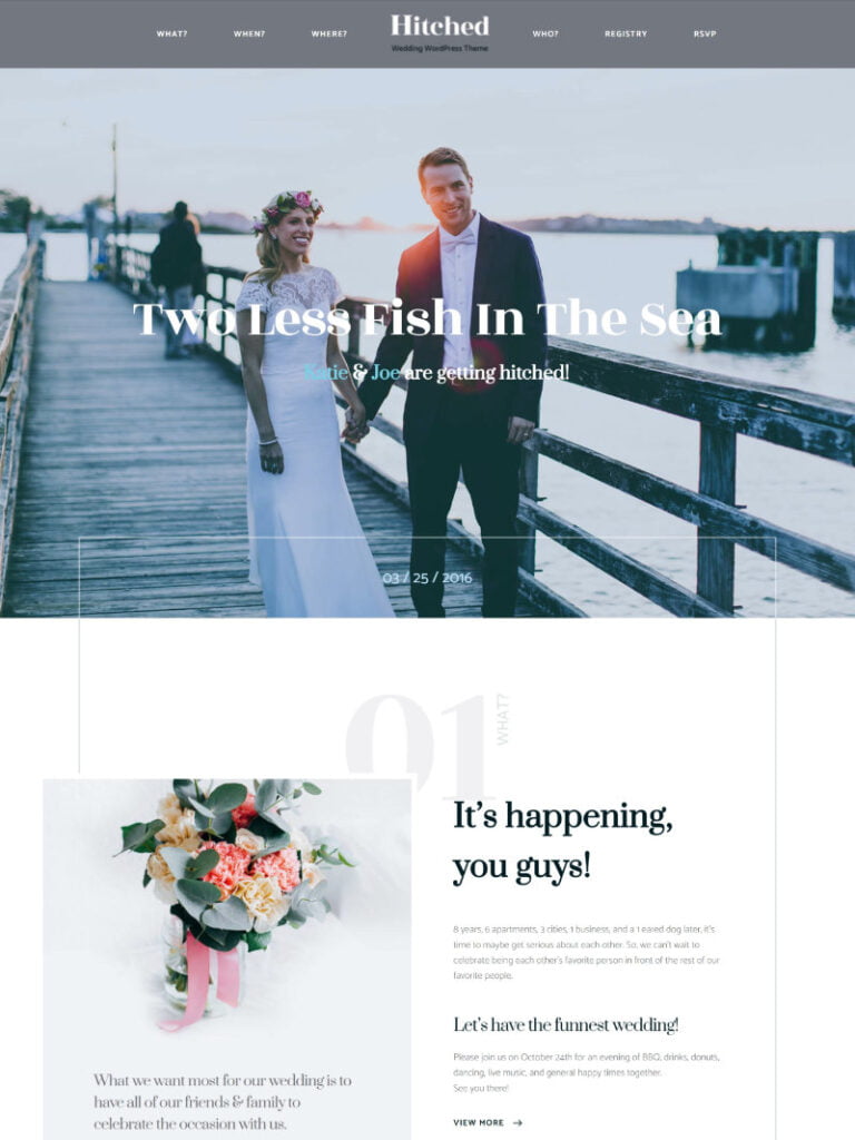 hitched