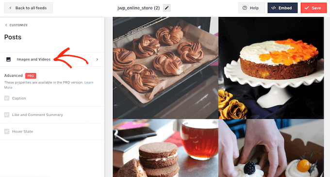 更改嵌入的 Instagram 照片和视频的分辨率 更改嵌入的 Instagram 照片和视频的分辨率