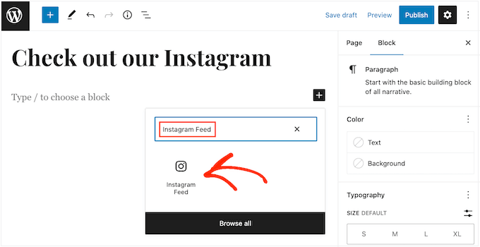 如何轻松地将 Instagram 嵌入 WordPress(逐步) 8 image 34
