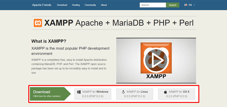 Download XAMPP for Windows How to Install WordPress Locally