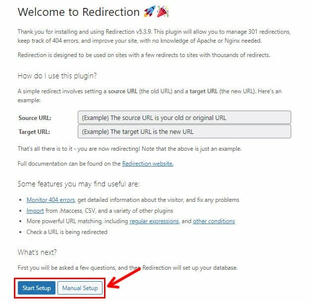 Redirection Setup How to Delete a Pages on WordPress