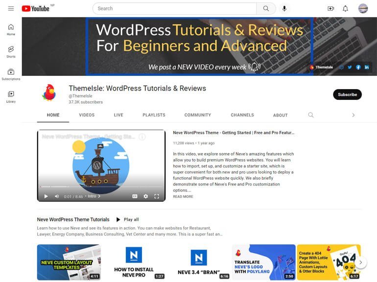 ThemeIsle How to Learn WordPress