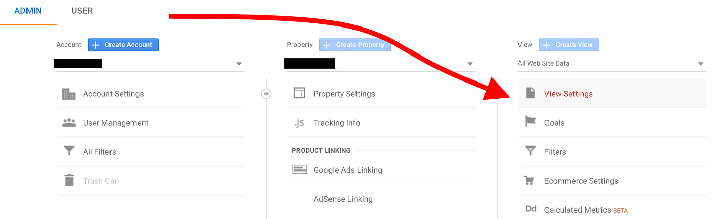 如何跟踪WordPress 搜索栏的搜索关键词(初级教程) 2 view settings