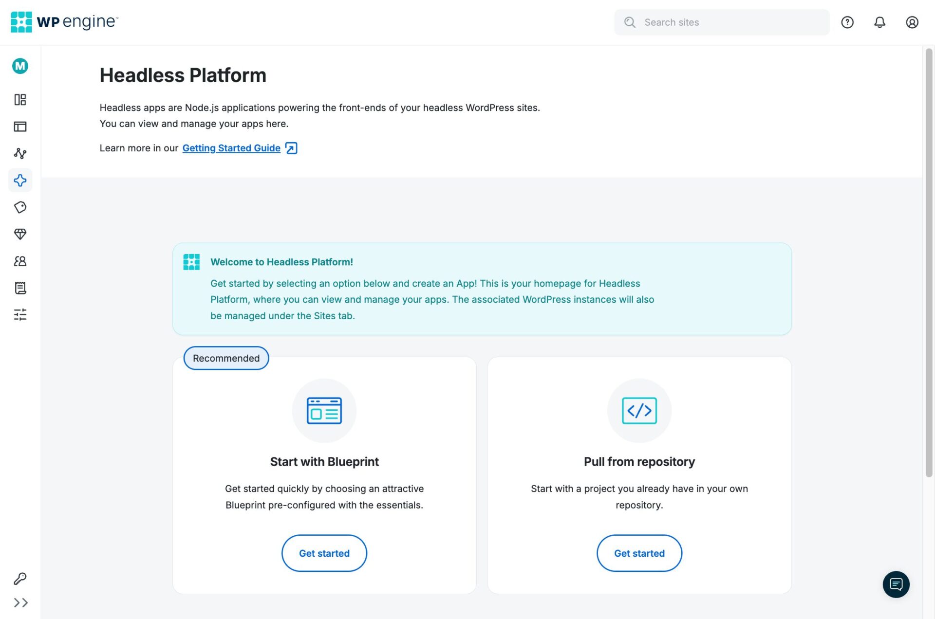 从蓝图创建无头 WordPress 网站 2 Creating a Headless Site from Scratch WPE User Portal Image