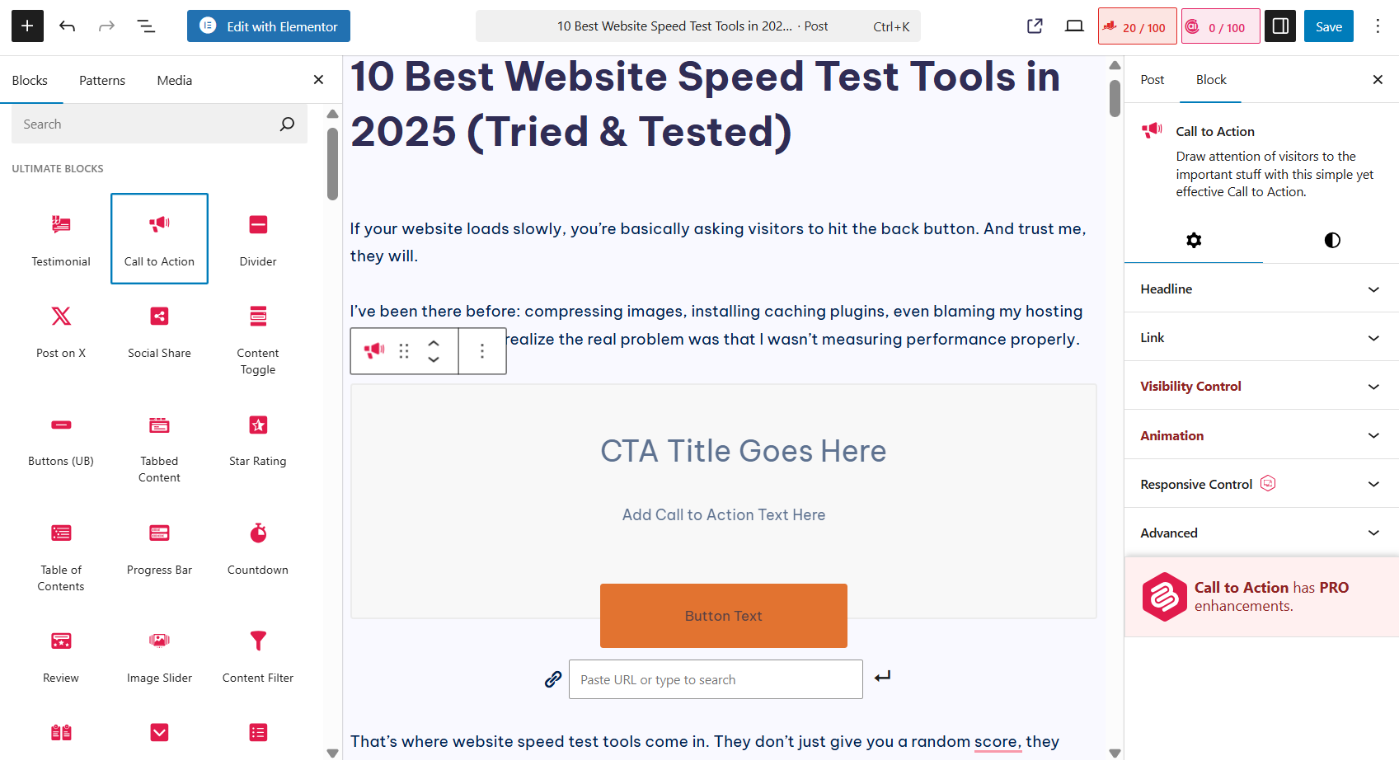 13 个最佳无代码 WordPress 工具,助力建设和增长您的网站 20 Drag and drop