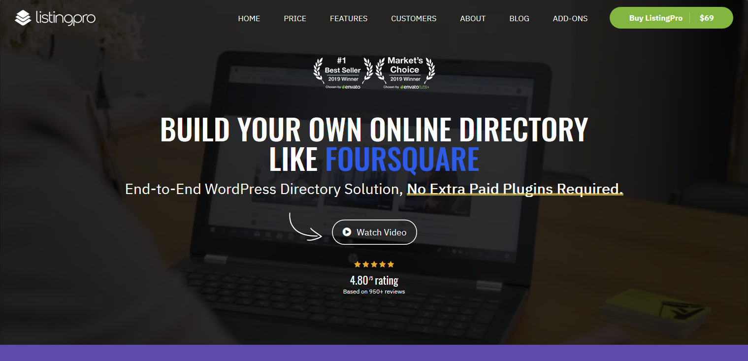 ListingProWP 1 Best Selling WordPress Directory Solution