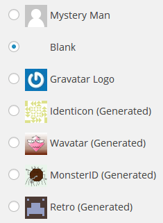 Modify Site Gravatar