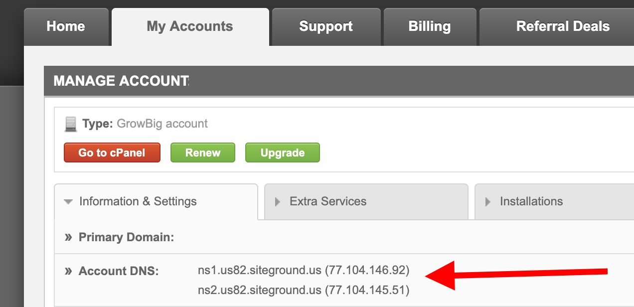如何将WordPress迁移到新服务器或新主机(6个步骤,无 downtime) 29 SG DNS