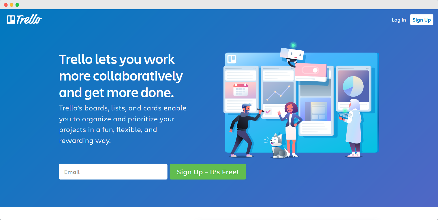 Trello landing page 2