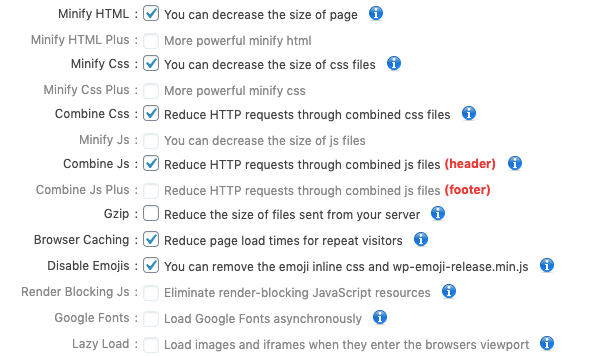 WP Fastest Cache Website Speed Optimizations