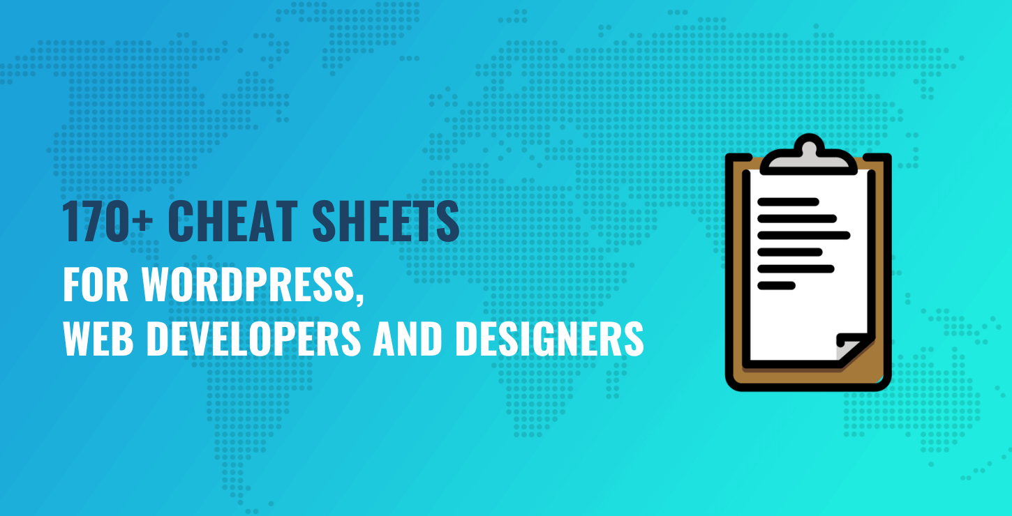WordPress cheat sheets 1