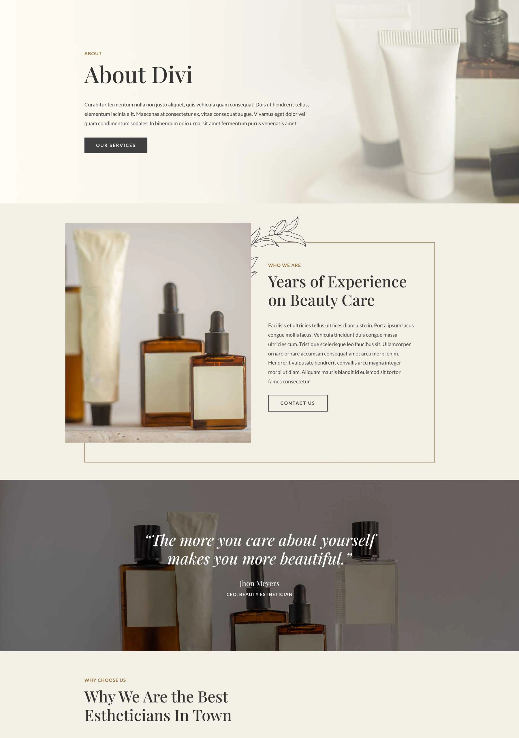 Esthetician 6 关于我们