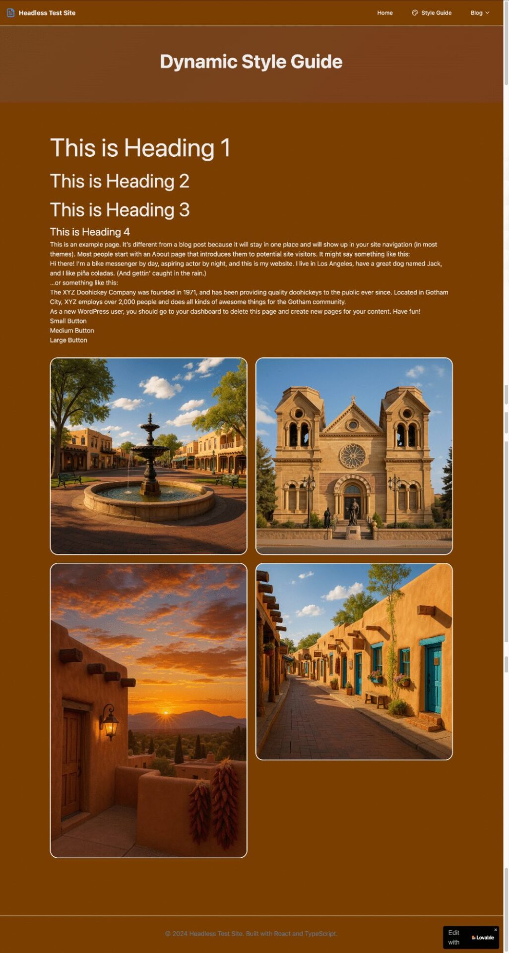 使用无头 WordPress 和 Lovable 构建网站 5 add images