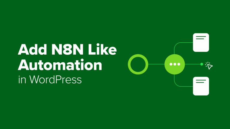 add n8n like automation in wordpress og