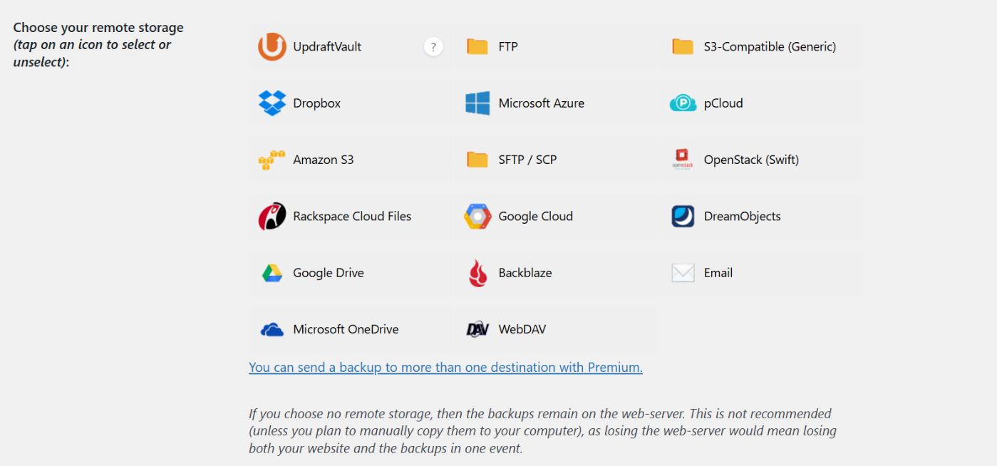 13 个最佳无代码 WordPress 工具,助力建设和增长您的网站 22 cloud storages