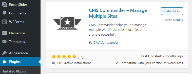 cmscommander plugin