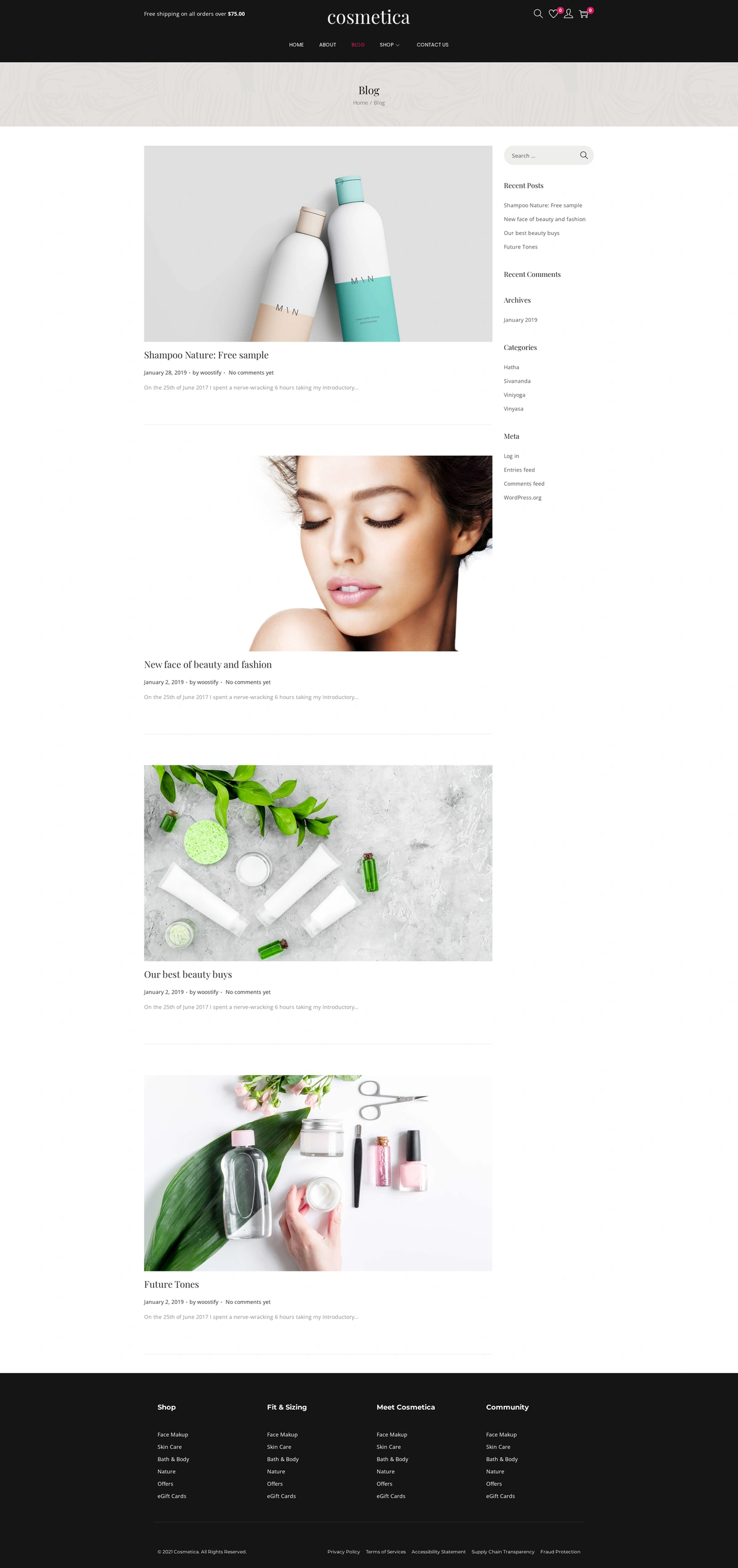 Cosmetica – Cosmetic Store Cosmetic Store 03 Blog