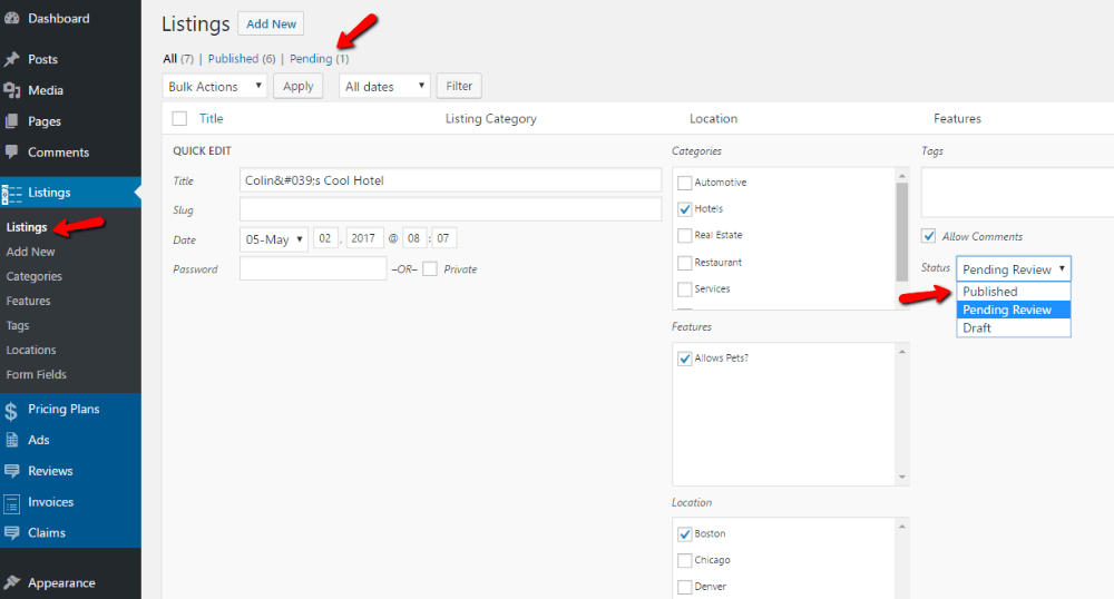 create a local search directory on wordpress 17