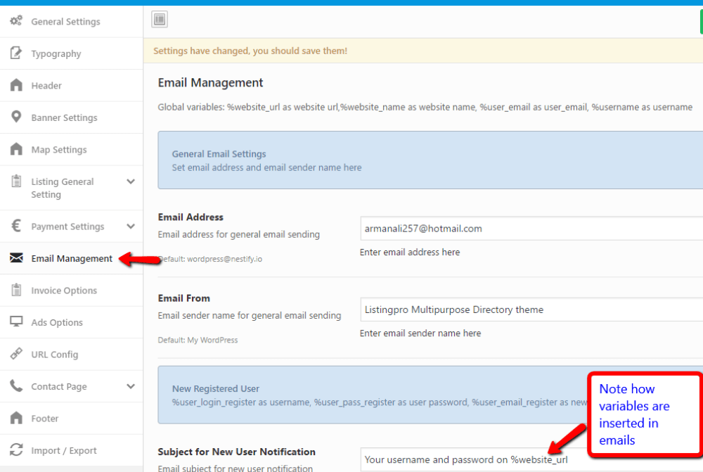 create a local search directory on wordpress 6
