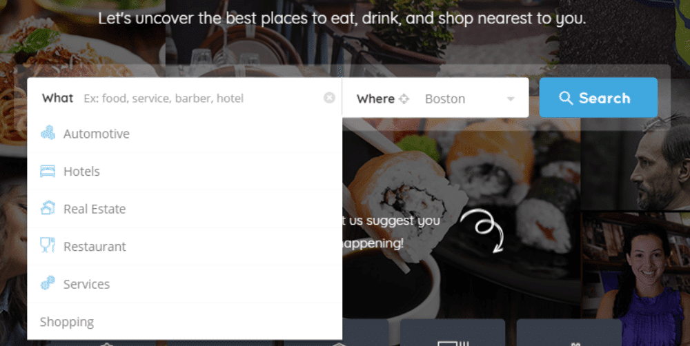create a local search directory on wordpress example 2