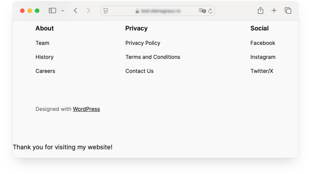 Custom plugin example