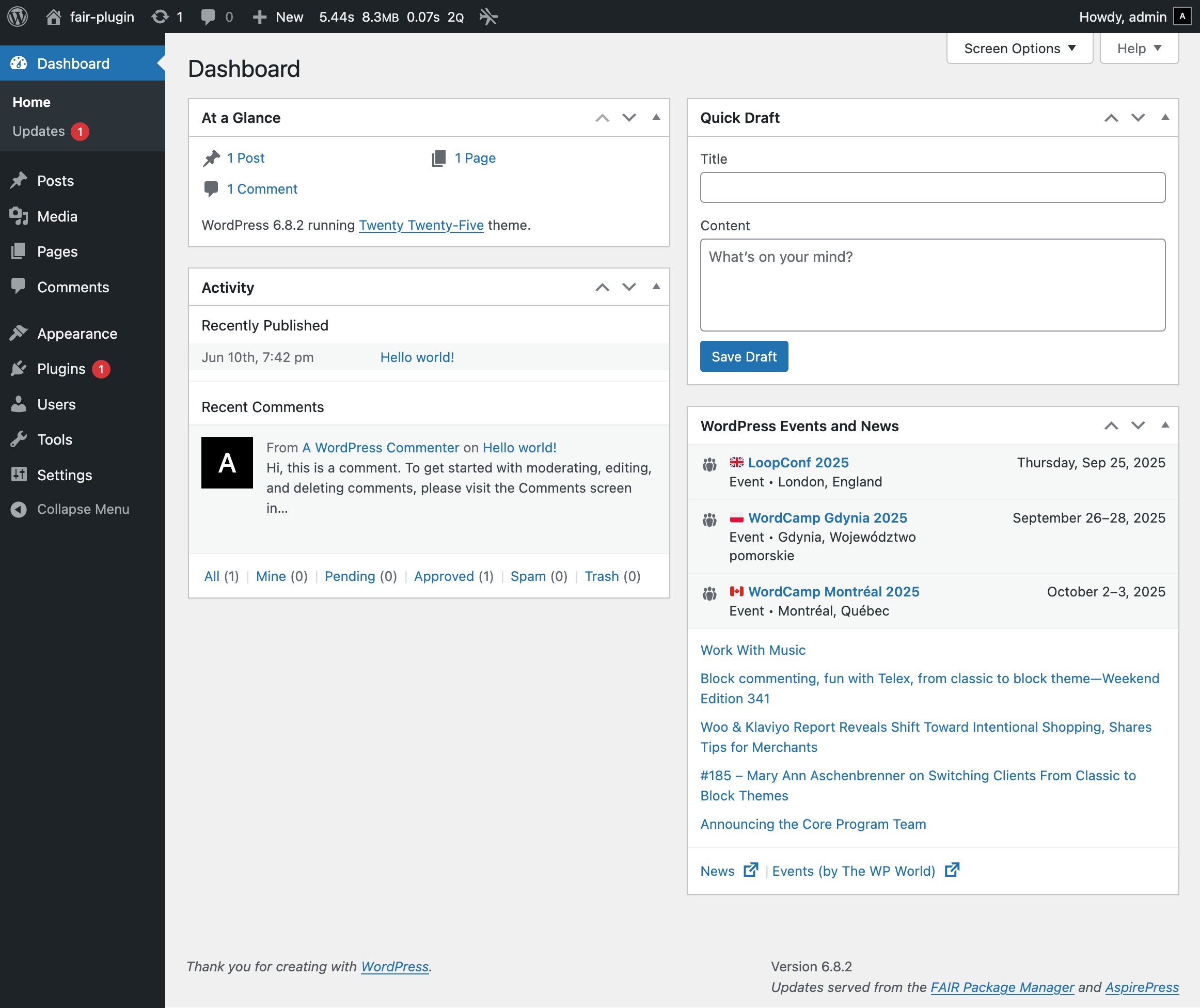 FAIR 1.0 发布、ACF 调查结果,以及在一次性电子烟上托管网站 3 dashboard planet