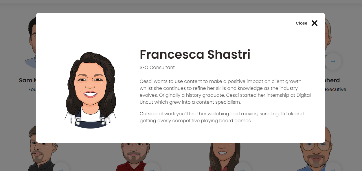 如何在 WordPress 中创建“团队介绍”页面 14 digital uncut 2