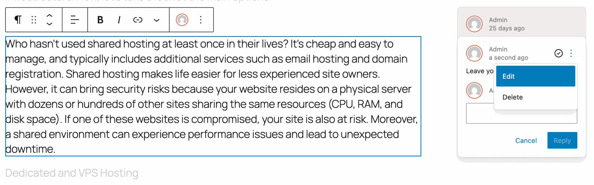新功能、新区块、新 API:WordPress 6.9 的新变化 28 edit note