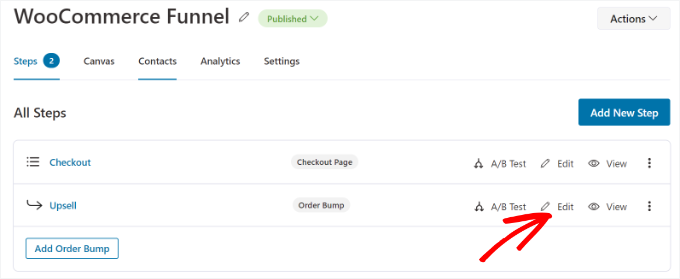 我经过验证的 18 个 WooCommerce 店铺成功秘诀 13 editing the order bump page