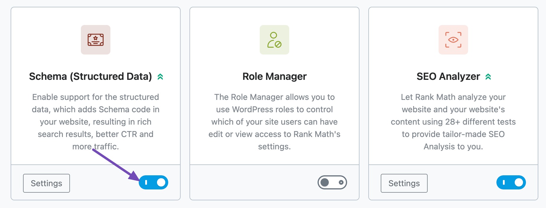 WordPress SEO 2026:助你排名第一的终极指南 15 enable schema module
