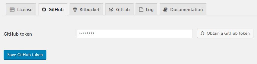 github tab