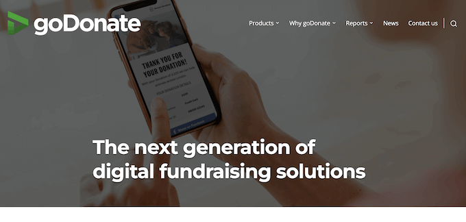 godonate donor platform