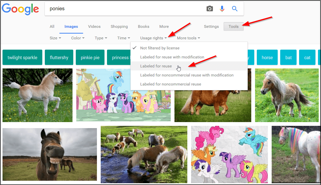 google advanced image search