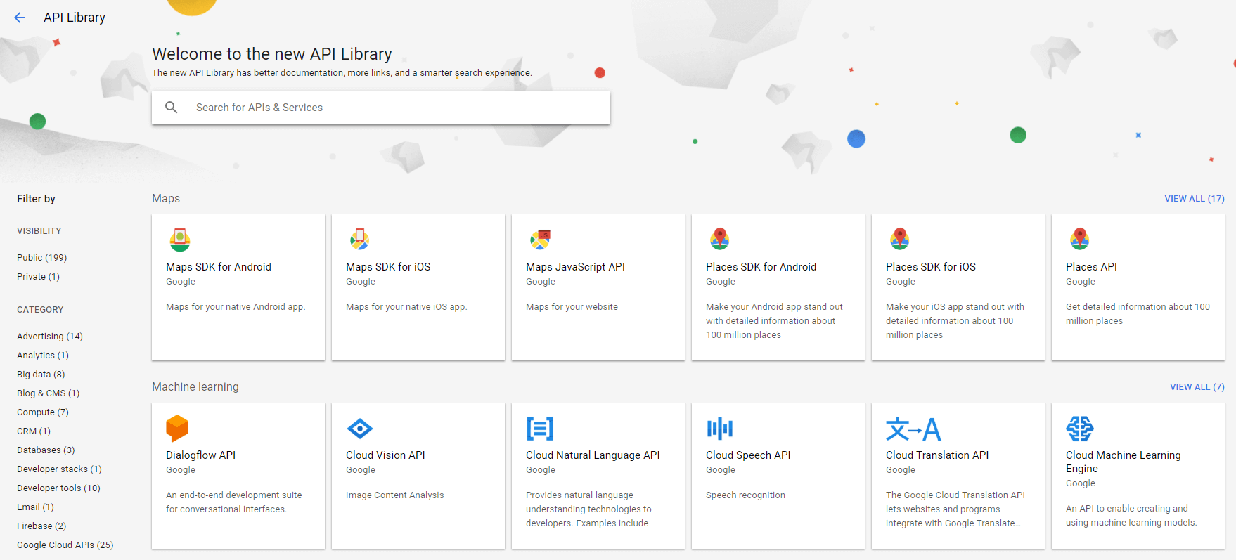 google api library
