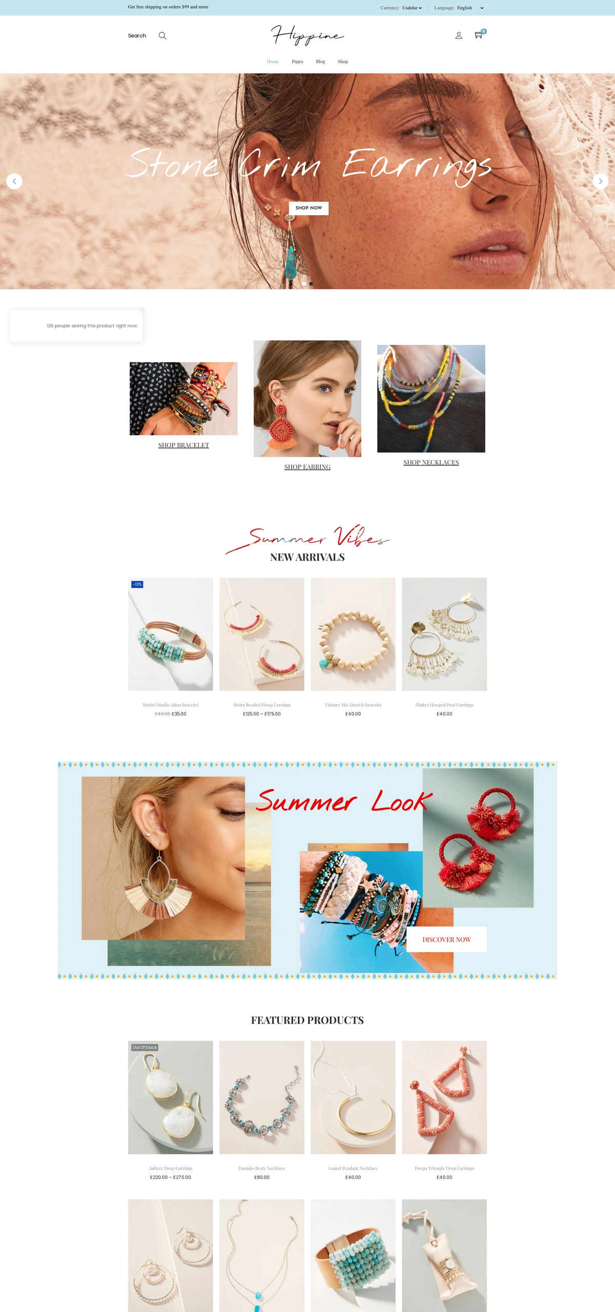 Hippine – Jewelry Jewelry 01 Home