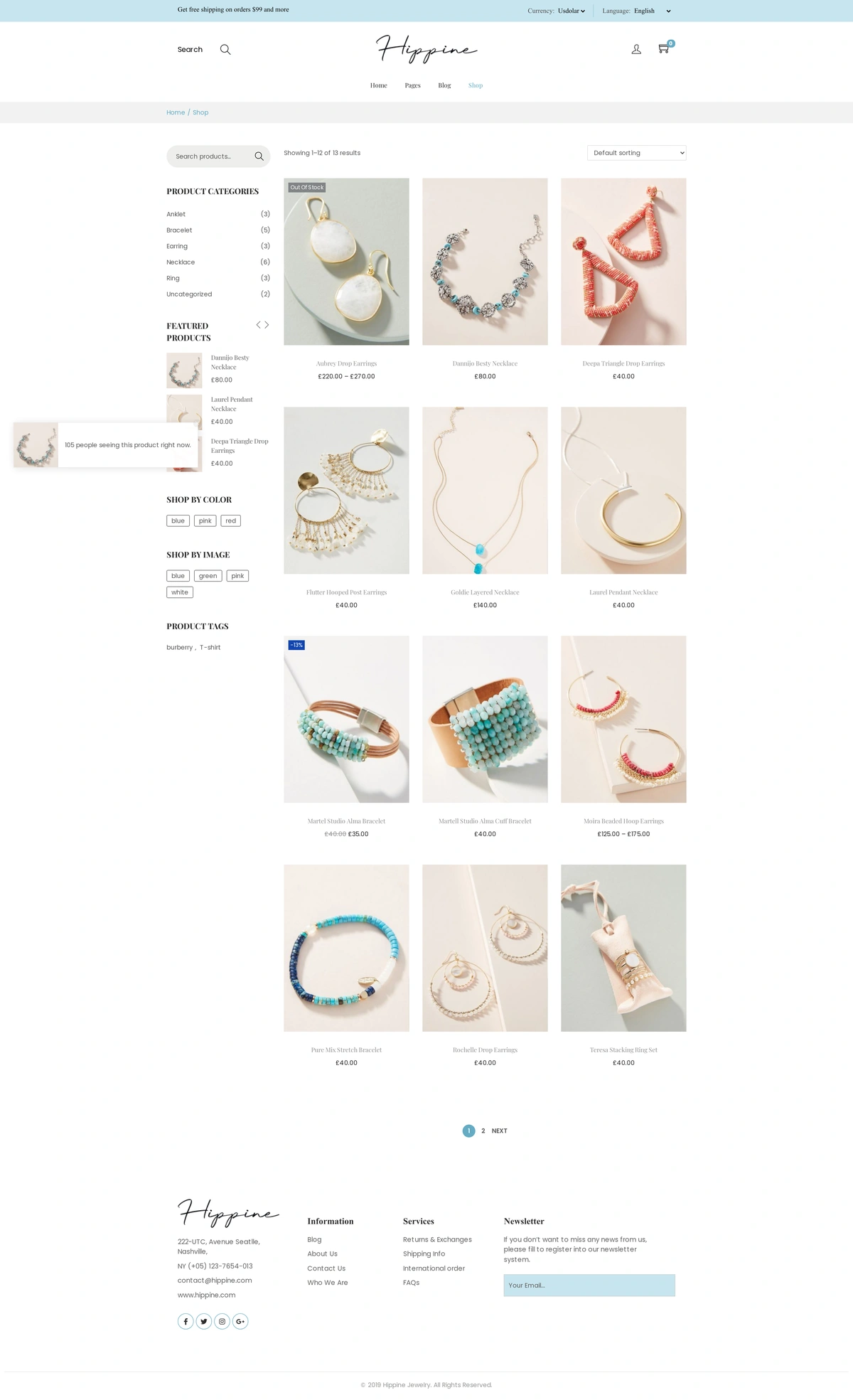 Hippine – Jewelry Jewelry 05 Shop