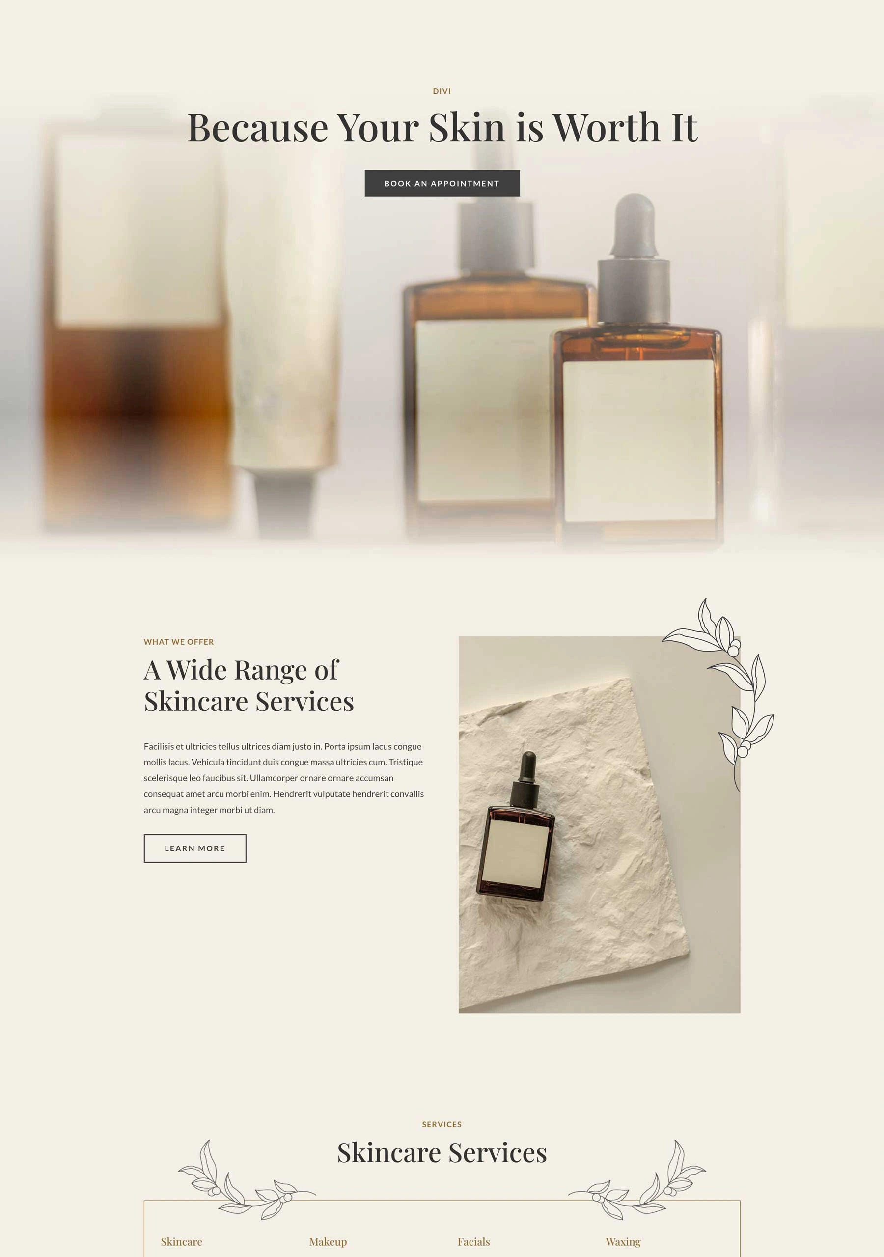 Esthetician 8 首页