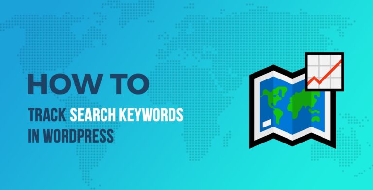 how to track wordpress search keywords
