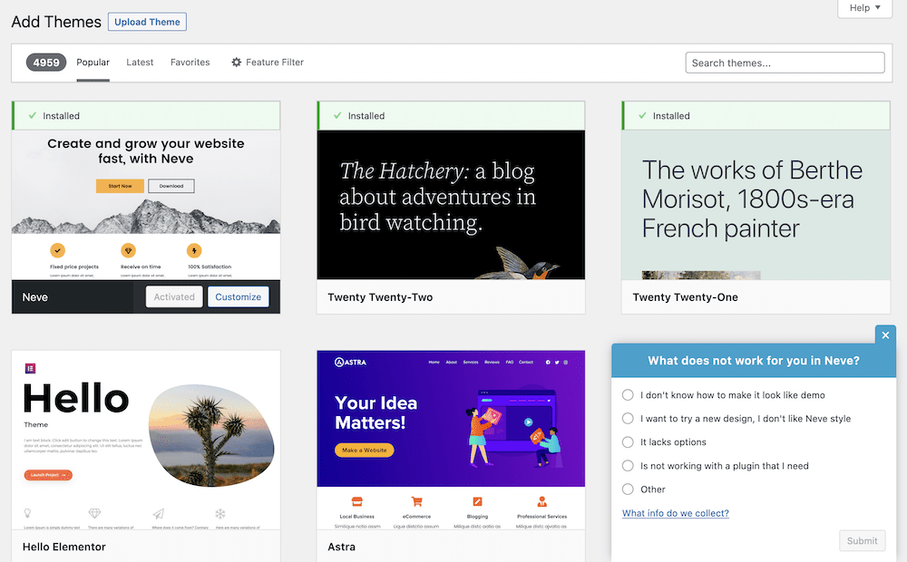 如何更换 WordPress 主题:适用于任何网站的 4 个可靠步骤 3 install new theme