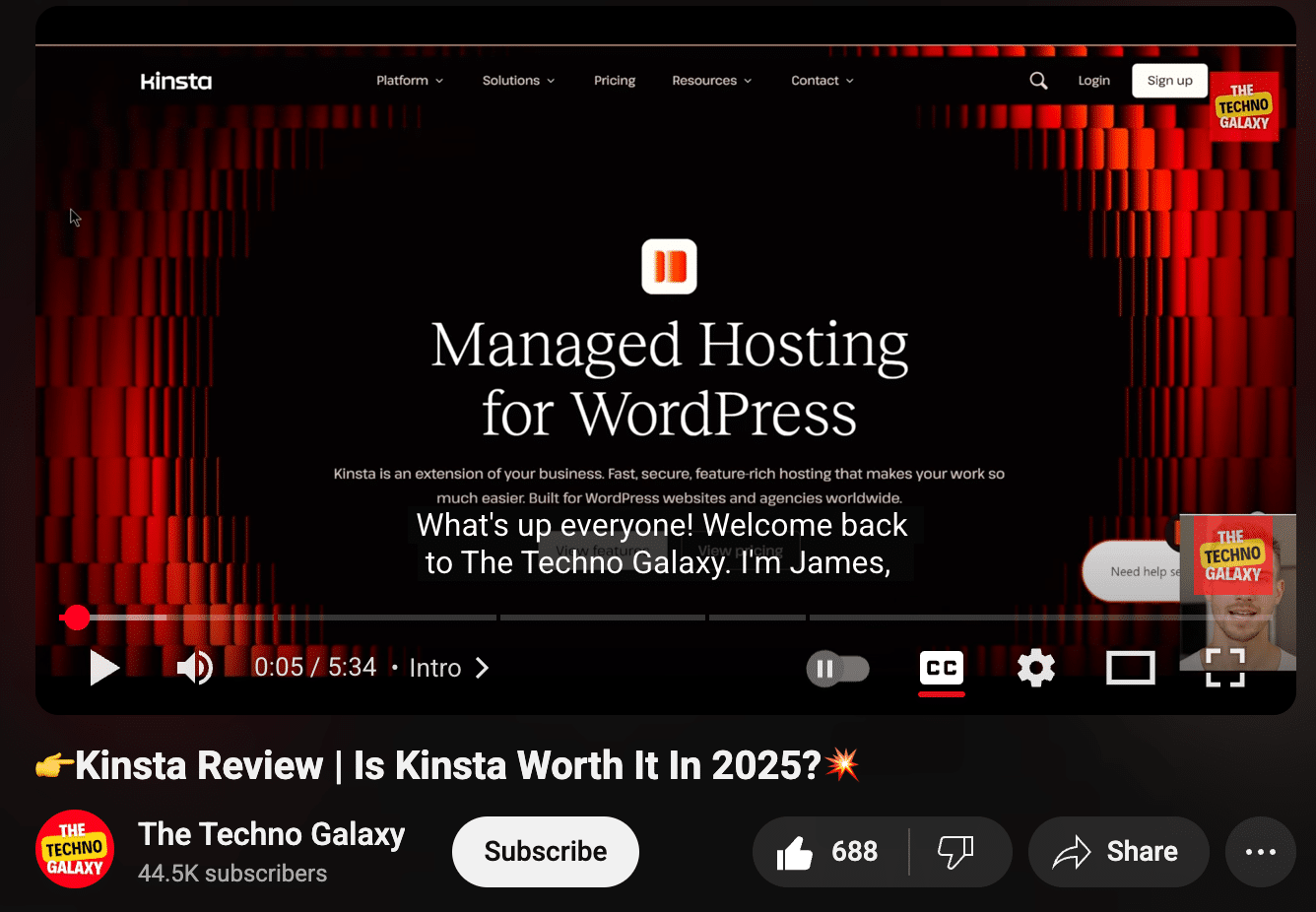 如何转售 Kinsta 托管并提升您代理商的收入 8 kinsta review youtube